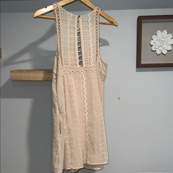 Free people boho Beige Lace Dress - Picture 5 of 5